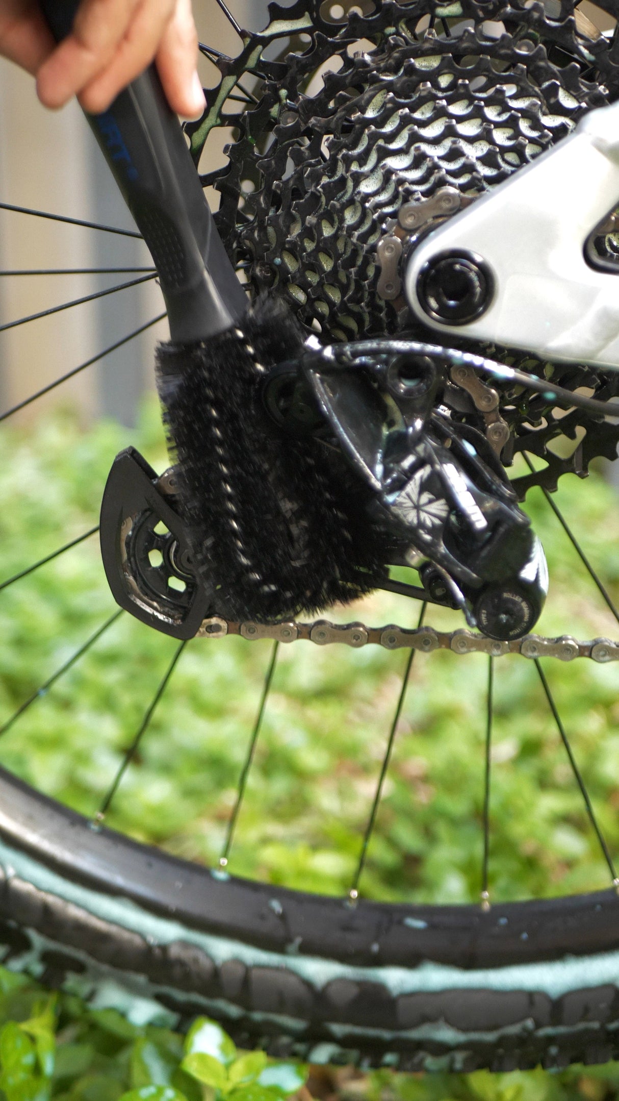 BE_DIRT_FLEX_BRUSH_CEPILLO_FLEXIBLE_CADENA_CICLISMO_BICILETA_DEPORTE_ENDURO_CROSSCONTRY