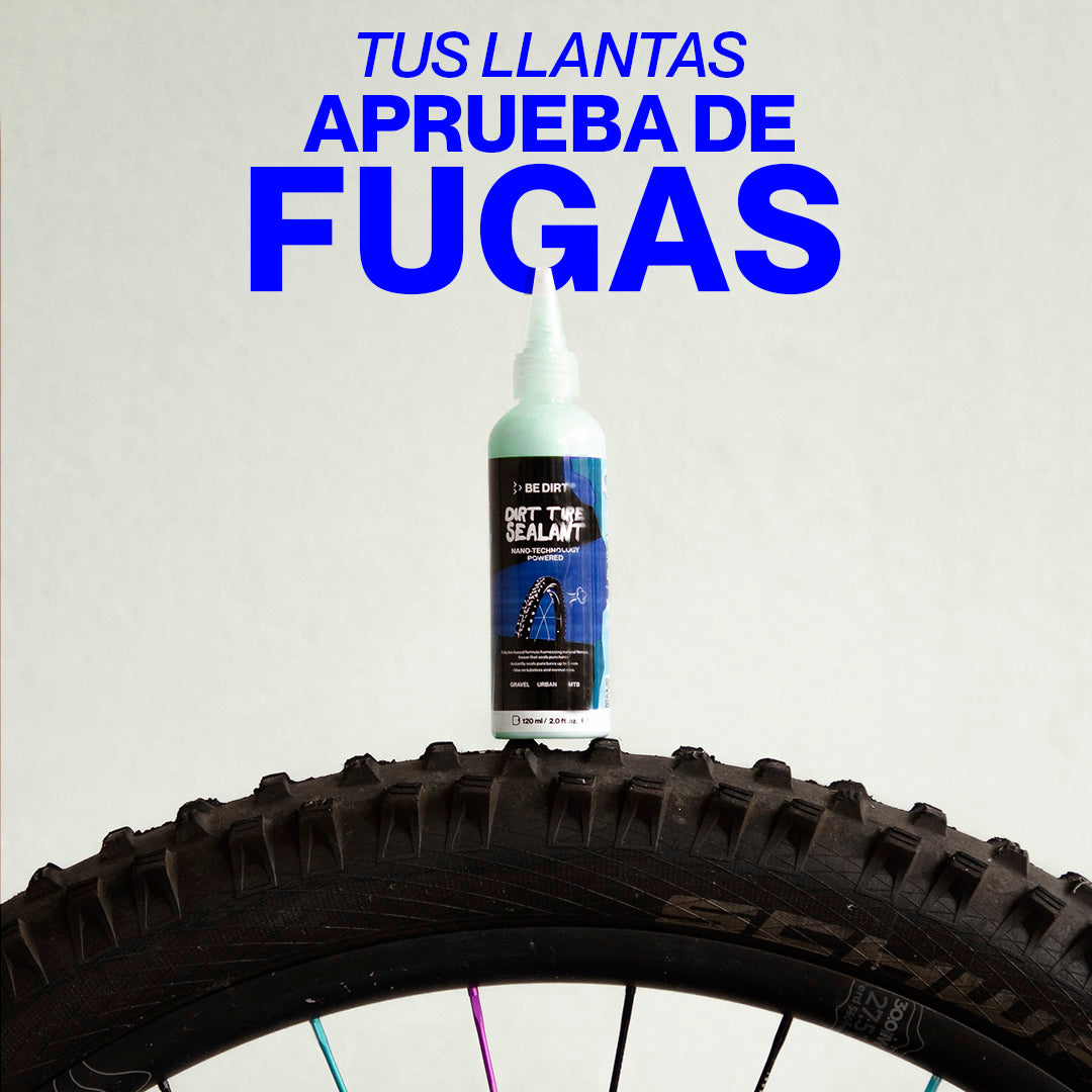 DIRT_TIRE_SEALANT_SELLADOR_LLANTAS_ANTI_PINCHAZOS_LATEX_BE_DIRT_BEDIRT_BICICLETA_BICI_MOTOCICLETA_MOTO_DEPORTE_CICLISMO_BTM_RUTA_ENDURO_LIMPIEZA_LIMPIO_LIMPIADORES