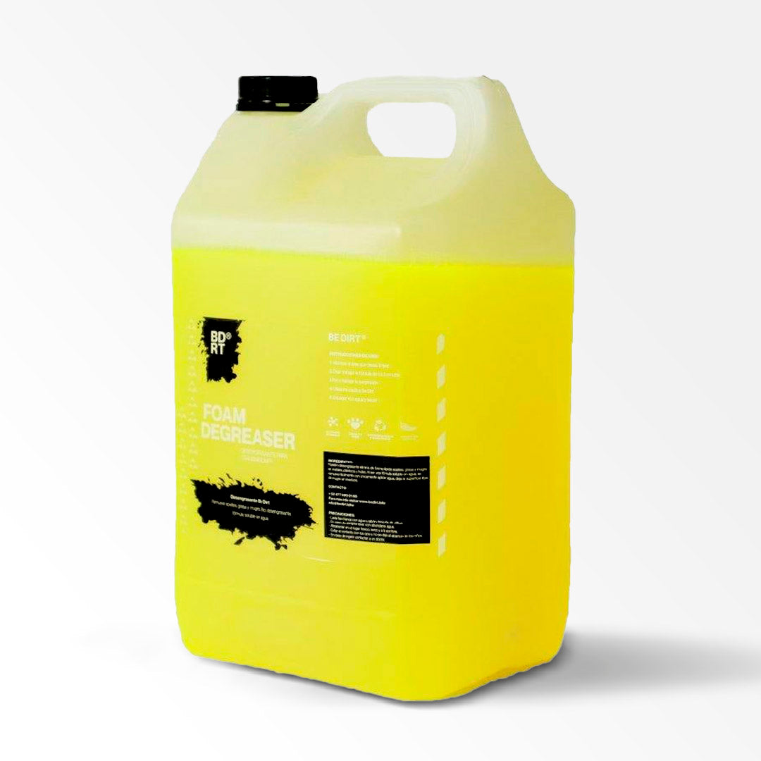 FOAM_DEGREASER_5L_DESENGASANTE_CRADENA_CASSETTE_BE_DIRT_BEDIRT_BICICLETA_BICI_MOTOCICLETA_MOTO_DEPORTE_CICLISMO_BTM_RUTA_ENDURO_LIMPIEZA_LIMPIO_LIMPIADORES