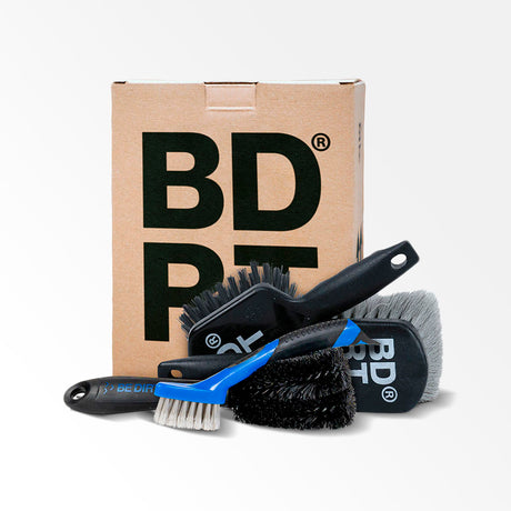BRUSK_KIT_BE_DIRT_CEPILLO_SUAVE_SOFT_BRUSH_HARD_BRUSH_CEPILLO_DURO_CASSETTE_BRUSH_FLEX_BRUSH_CEPILLO_FLEXIBLE_CUADRO_CADENA_CASSETTE_LLANTAS_CICLISMO_BICICLETA_ENDURO_RUTA